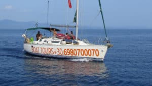 boat trips halkidiki